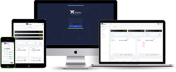 Casino Software back office dashboard